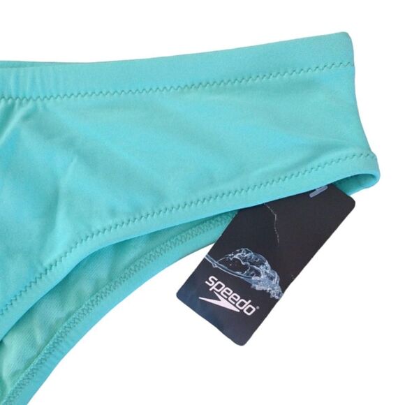 Speedo Fresh Blue Endurance Inner Drawstring Swim Bottoms XL NWT - Picture 6 of 13